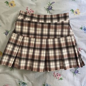 PLAID SKIRT